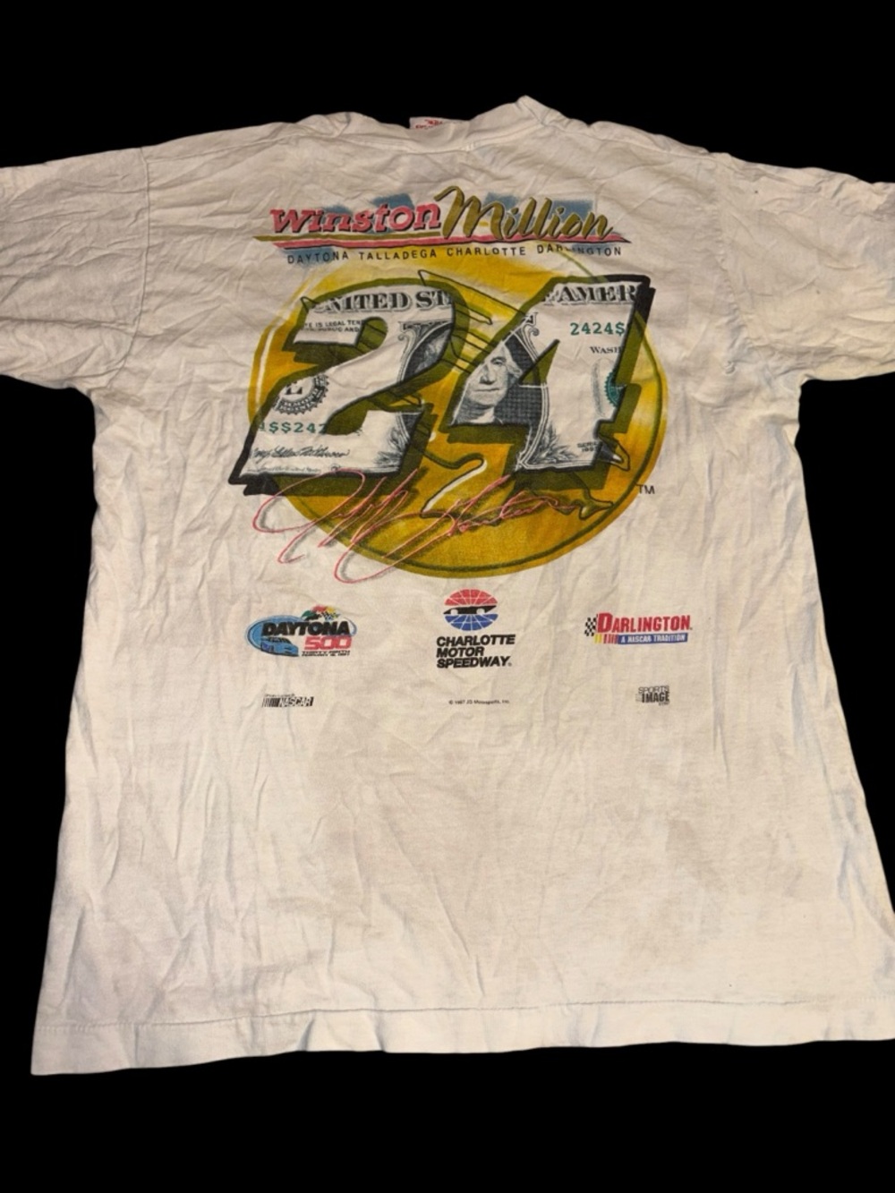 Vintage Jeff Gordon #24 NASCAR T-shirt - Picture 8 of 11